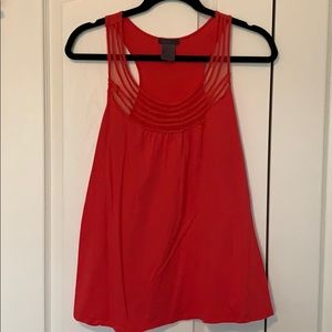 Fire Los Angeles Red-Orange Scoop Neck Tank Size L